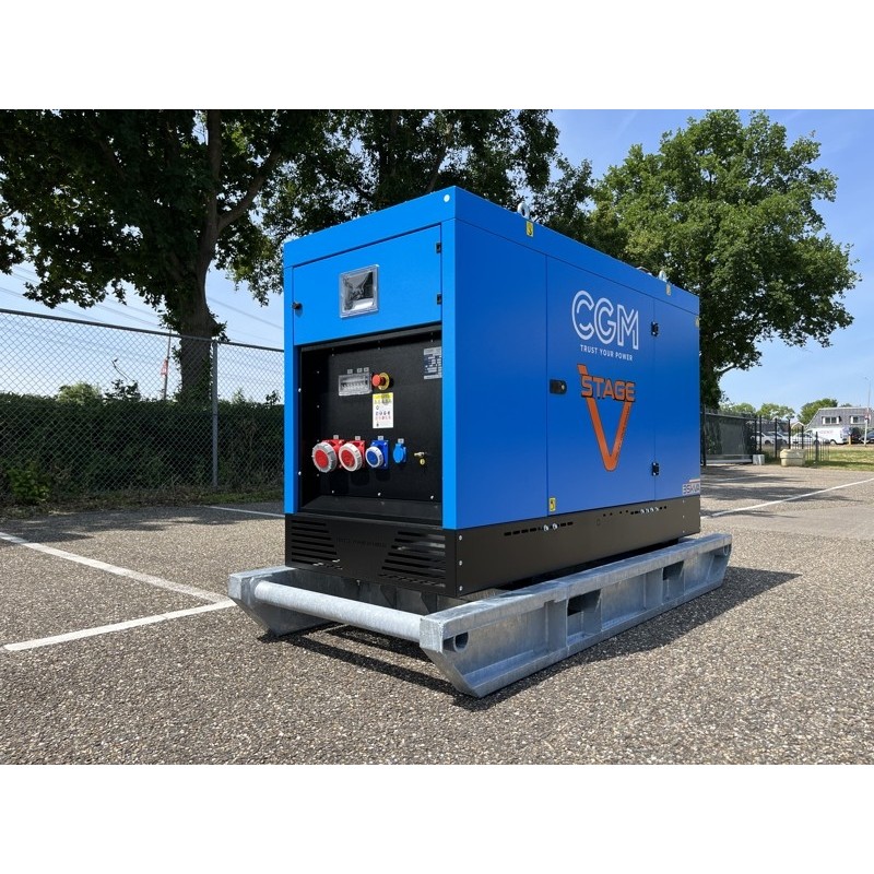 Groupe électrogène CGM V35 Yanmar Diesel 35 kVA 400V stage 5