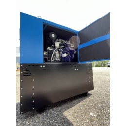 Noodstroomaggregaat 20 kVA Perkins Diesel met netovername en 300L Tank